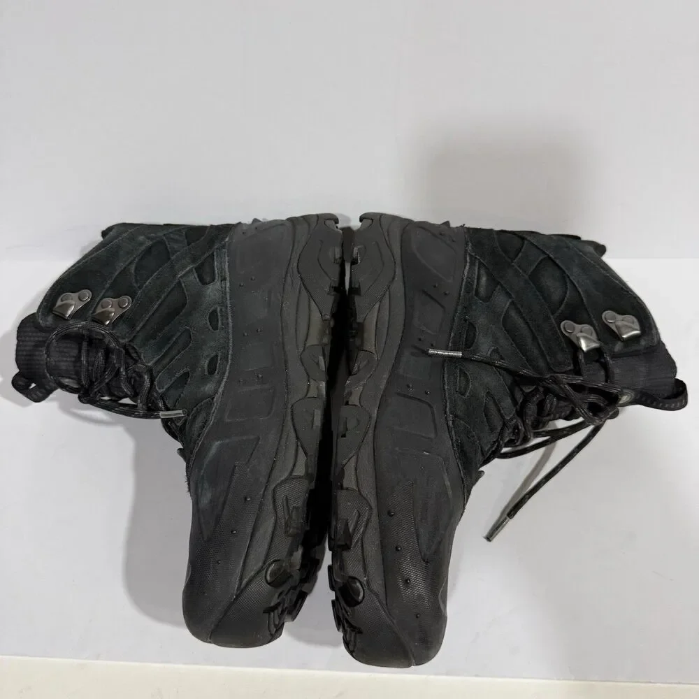 Merrell Mens Moab Polar Boot Size 10 Waterproof Black Leather Hiking Insulated